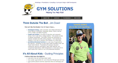Desktop Screenshot of gym-solutions.com